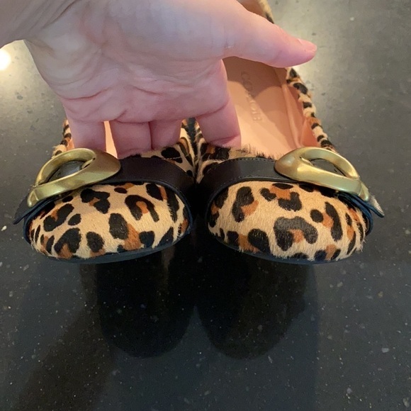 Coach Haircalf Stanton Ballet Flat SZ 7 - Picture 6 of 10
